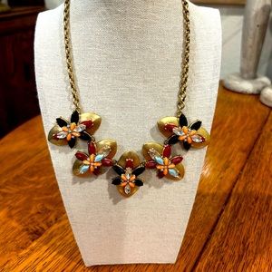 J Crew statement necklace! Stunning colors! Definitely a show stopper!
